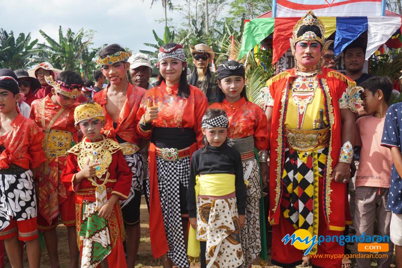 Semarak HUT RI ke-77 Desa Babakan Kabupaten Pangandaran