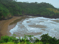 Pesona Pantai Lembah Putri Pangandaran