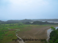 Pesona Pantai Lembah Putri Pangandaran