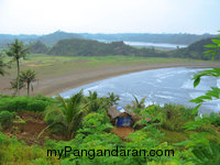 Pesona Pantai Lembah Putri Pangandaran