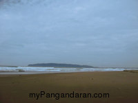 Pesona Pantai Lembah Putri Pangandaran