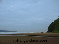 Pesona Pantai Lembah Putri Pangandaran