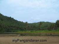 Pesona Pantai Lembah Putri Pangandaran