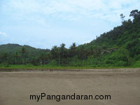 Pesona Pantai Lembah Putri Pangandaran