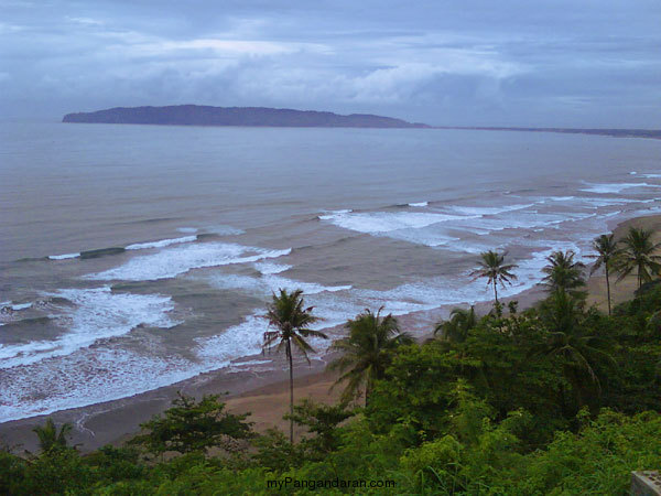 Pesona Pantai Lembah Putri Pangandaran