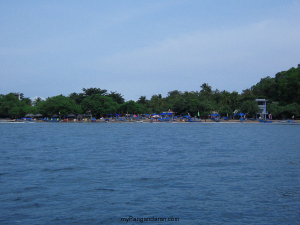 Jelajahi Pantai Pangandaran, Melihat Lebih Dekat Cagar Alam Dari Atas Perahu