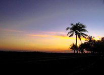 Senja Di Pantai Pangandaran