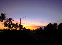 Senja Di Pantai Pangandaran