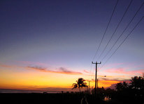 Senja Di Pantai Pangandaran