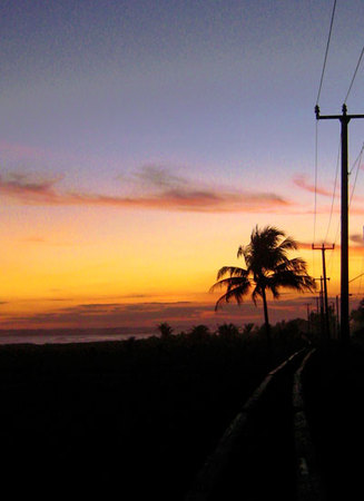 Senja Di Pantai Pangandaran