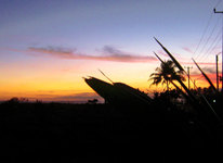 Senja Di Pantai Pangandaran