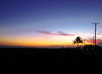 Senja Di Pantai Pangandaran