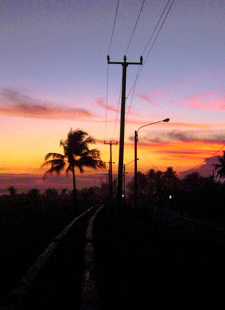 Senja Di Pantai Pangandaran