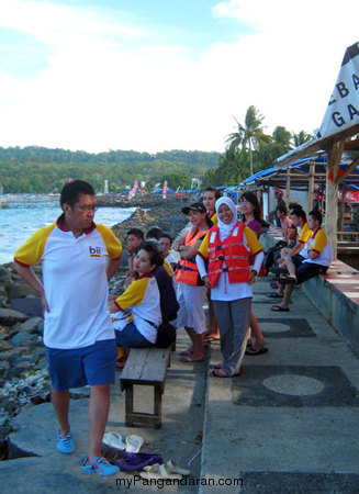 Fun Game di Pantai Pangandaran