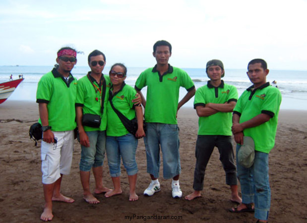 Fun Game di Pantai Pangandaran