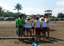 Fun Game di Pantai Pangandaran