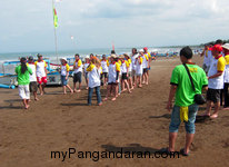 Fun Game di Pantai Pangandaran