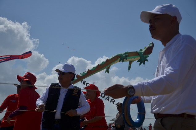 Pangandaran Internation Kite Festival 2011 Dalam Lensa