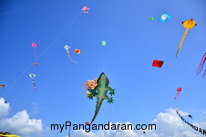 Pangandaran Internation Kite Festival 2011 Dalam Lensa