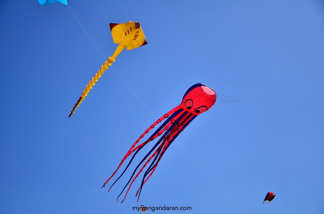 Pangandaran Internation Kite Festival 2011 Dalam Lensa