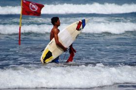 Volcom Gelar Surfing Contest di Pantai Bulak Laut Pangandaran