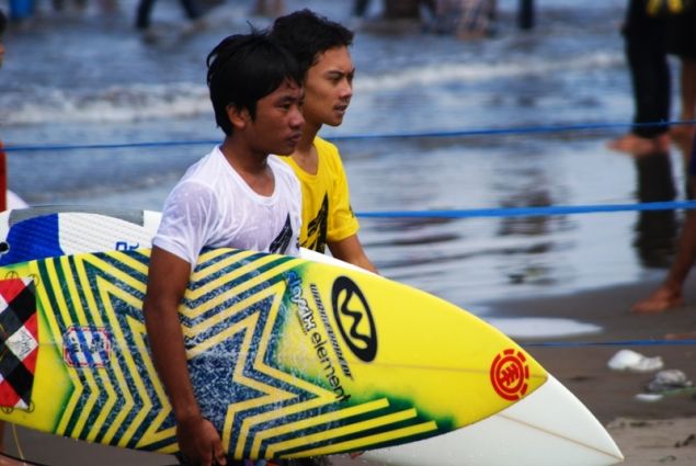 Volcom Gelar Surfing Contest di Pantai Bulak Laut Pangandaran