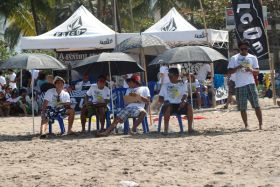 Volcom Gelar Surfing Contest di Pantai Bulak Laut Pangandaran