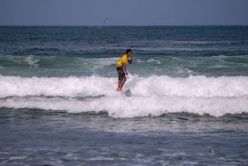 Volcom Gelar Surfing Contest di Pantai Bulak Laut Pangandaran