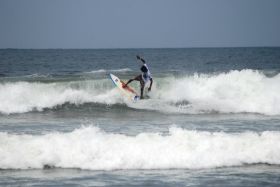 Volcom Gelar Surfing Contest di Pantai Bulak Laut Pangandaran