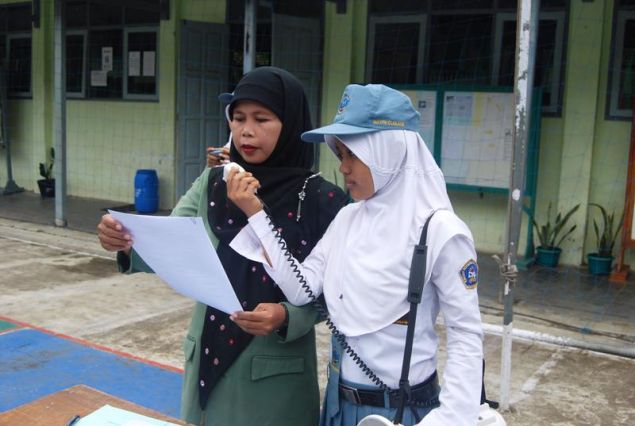 Madrasah Aliyah YPK Cijulang Lantik Pengurus OSIS Baru