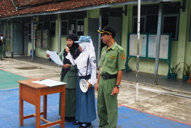 Madrasah Aliyah YPK Cijulang Lantik Pengurus OSIS Baru