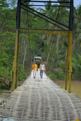 Jembatan Gantung Mandala  Cijulang,Sensasi Para Backpacker