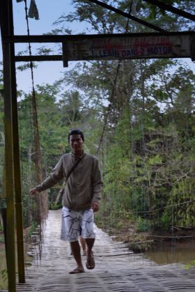 Jembatan Gantung Mandala  Cijulang,Sensasi Para Backpacker