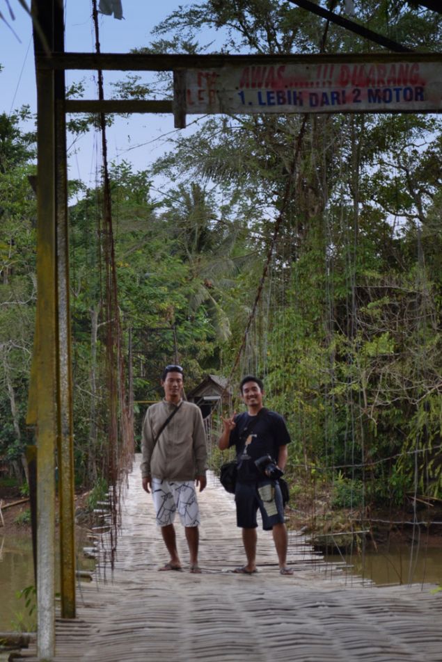 Jembatan Gantung Mandala Cijulang,Sensasi Para Backpacker