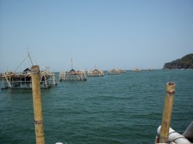 Asyiknya Mancing di Pantai Pangandaran