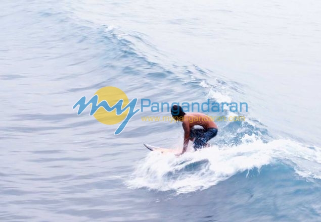 Pantai Bulak Setra Pangandaran Sensasi Baru Para Surfer