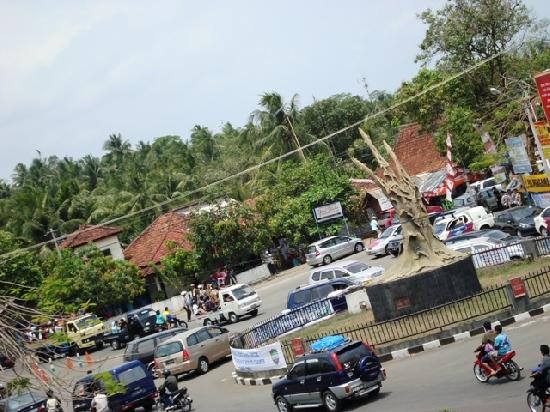 Ramainya Jalan Pangandaran Saat Libur Lebaran