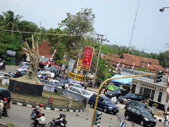 Ramainya Jalan Pangandaran Saat Libur Lebaran