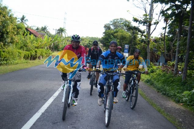 Lebih Sehat Bersama Komunitas Sepeda Pangandaran