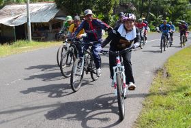 Lebih Sehat Bersama Komunitas Sepeda Pangandaran