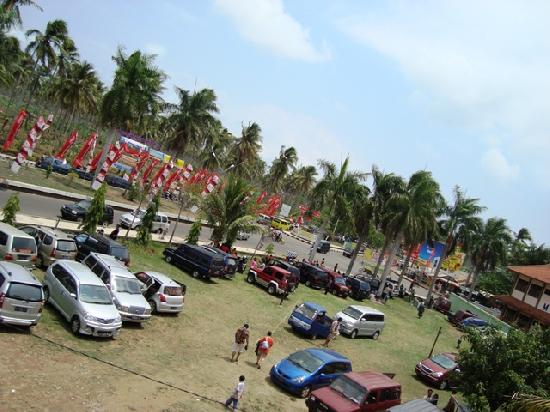 Ramainya Jalan Pangandaran Saat Libur Lebaran