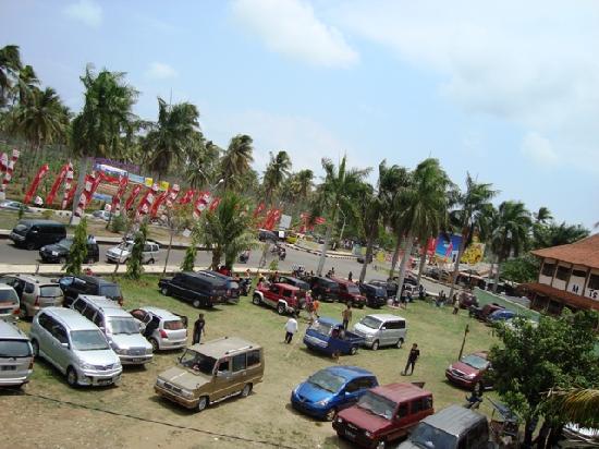 Ramainya Jalan Pangandaran Saat Libur Lebaran