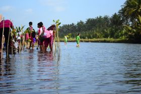 Ratusan Siswa Antusias Mengikuti Aksi Tanam Pohon