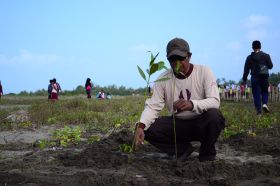 Ratusan Siswa Antusias Mengikuti Aksi Tanam Pohon