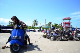 Pangandaran Lautan Scooter 2012