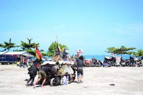 Pangandaran Lautan Scooter 2012