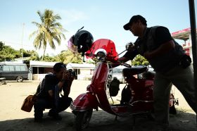 Pangandaran Lautan Scooter 2012