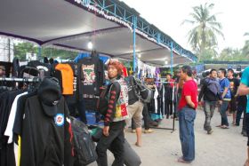 Potret Event 19th Annivesary Vespa Antique Club di Pangandaran