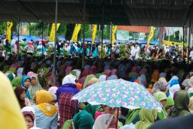 Foto Syukuran Kabupaten Pangandaran dan Gema Muharam 1434