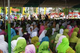 Foto Syukuran Kabupaten Pangandaran dan Gema Muharam 1434